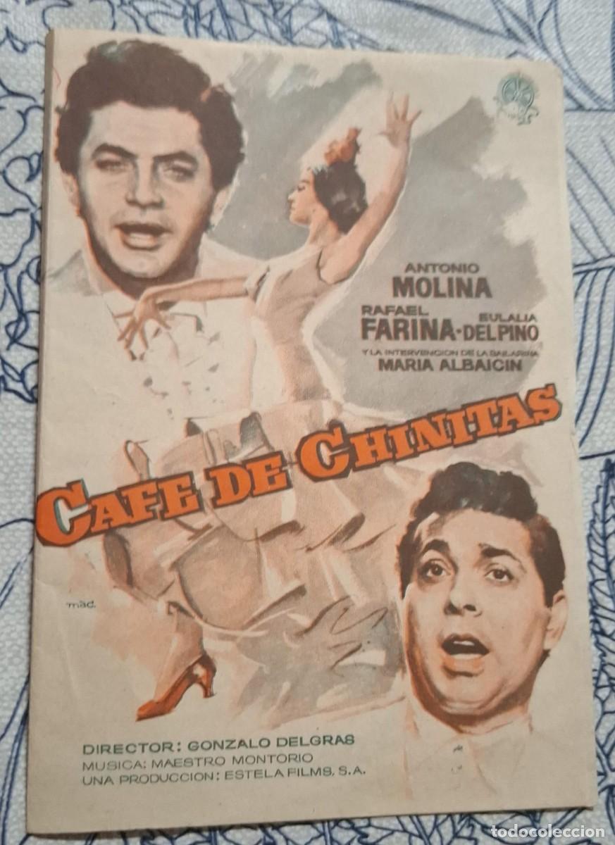 Cine: CAFE DE CHINITAS - PROGRAMA DE CINE