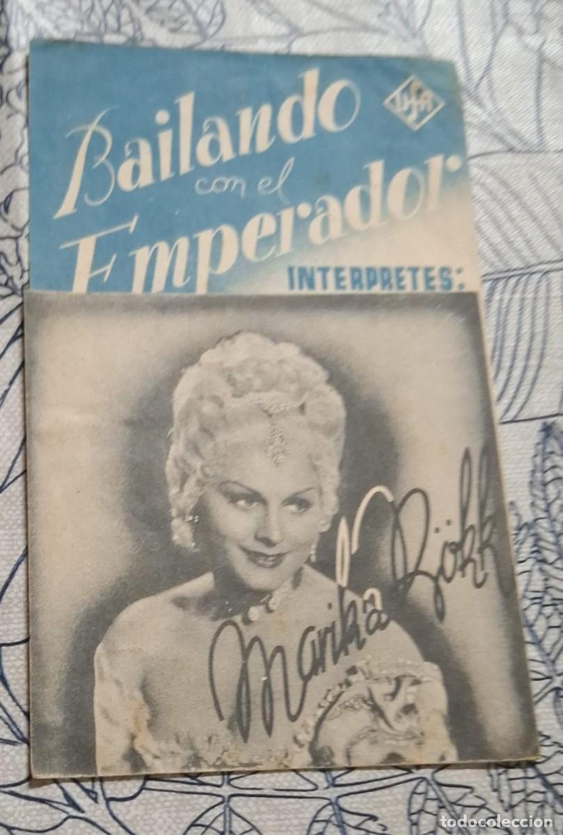 Cine: BAILANDO CON EL EMPERADOR - PROGRAMA DE CINE