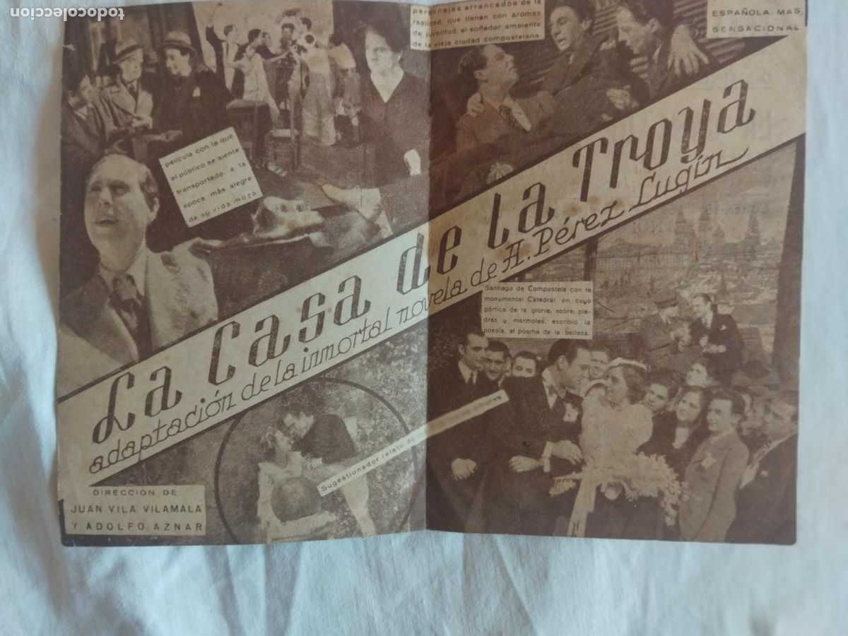 Cine: PROGRAMA DE CINE DOBLE LA CASA DE LA TROYA. TEATRO DE LA VICTORIA. - Foto 2