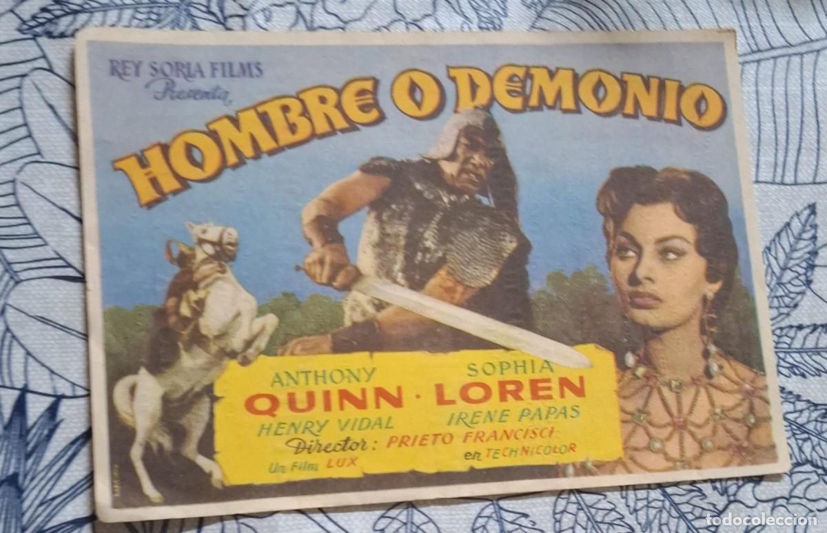 Cine: HOMBRE O DEMONIO - PROGRAMA DE CINE