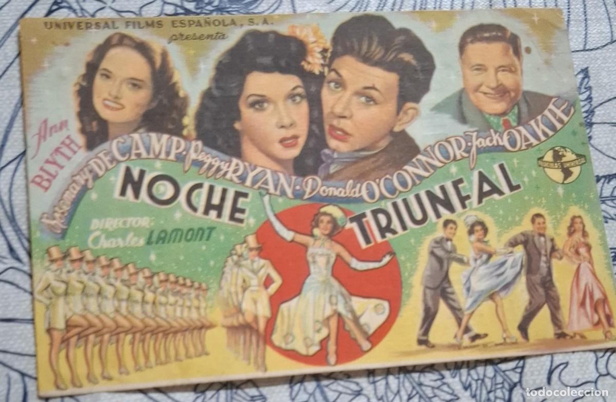 Cine: NOCHE TRIUNFAL - PROGRAMA DE CINE