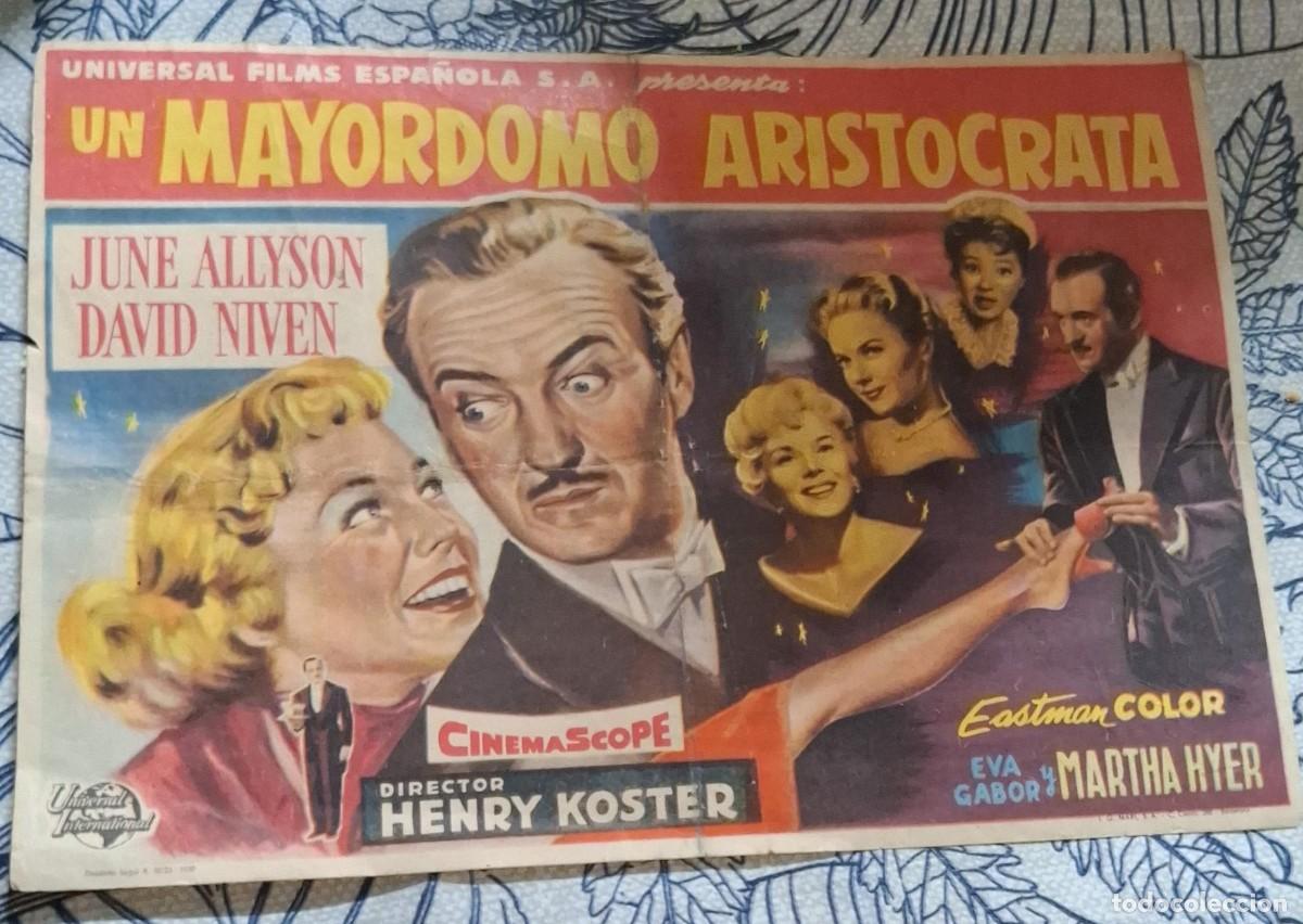 Cine: UN MAYORDOMO ARISTOCRATA - PROGRAMA DE CINE