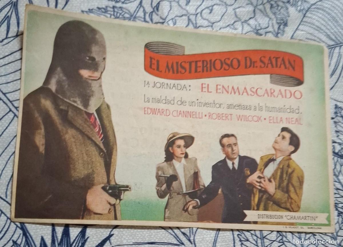 Cine: EL MISTERIOSO DR. SATAN - PROGRAMA DE CINE