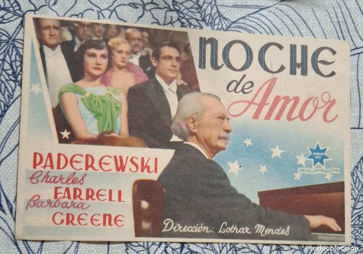 Cine: NOCHE DE AMOR - PROGRAMA DE CINE