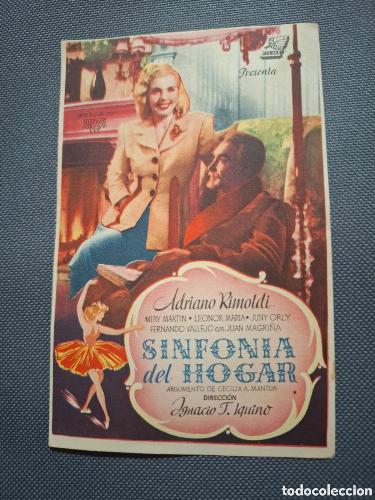 Cine: Sinfon&iacute;a del hogar - Programa de cine