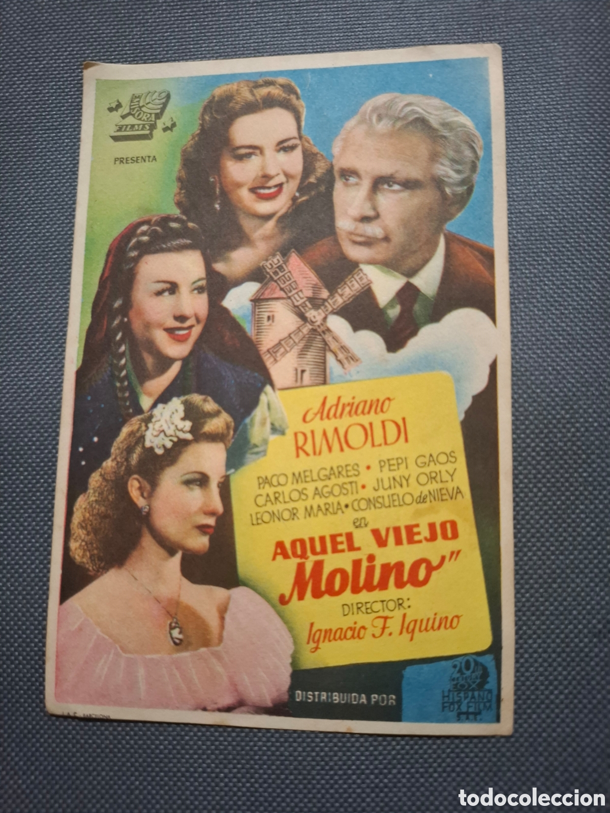 Cine: Aquel viejo molino - Programa de cine