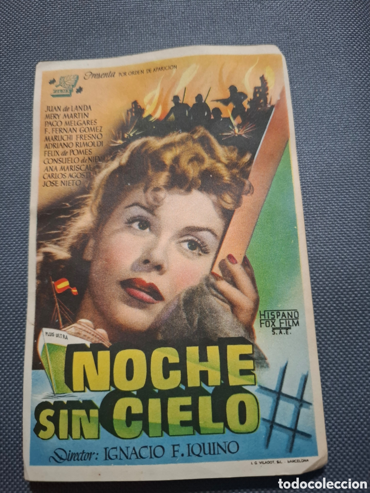 Cine: Noche sin cielo - Programa de cine