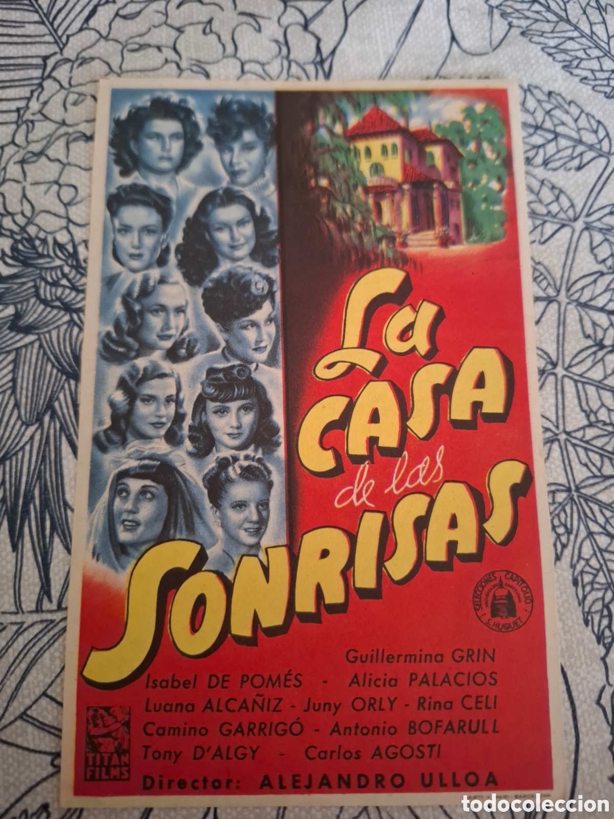 Cine: Programa de cine la casa de las sonrisas