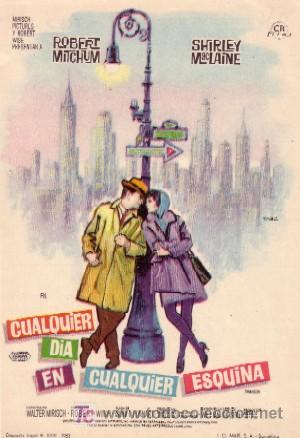 Cine: CUALQUIER DIA EN CUALQUIER ESQUINA PC- 103, 2