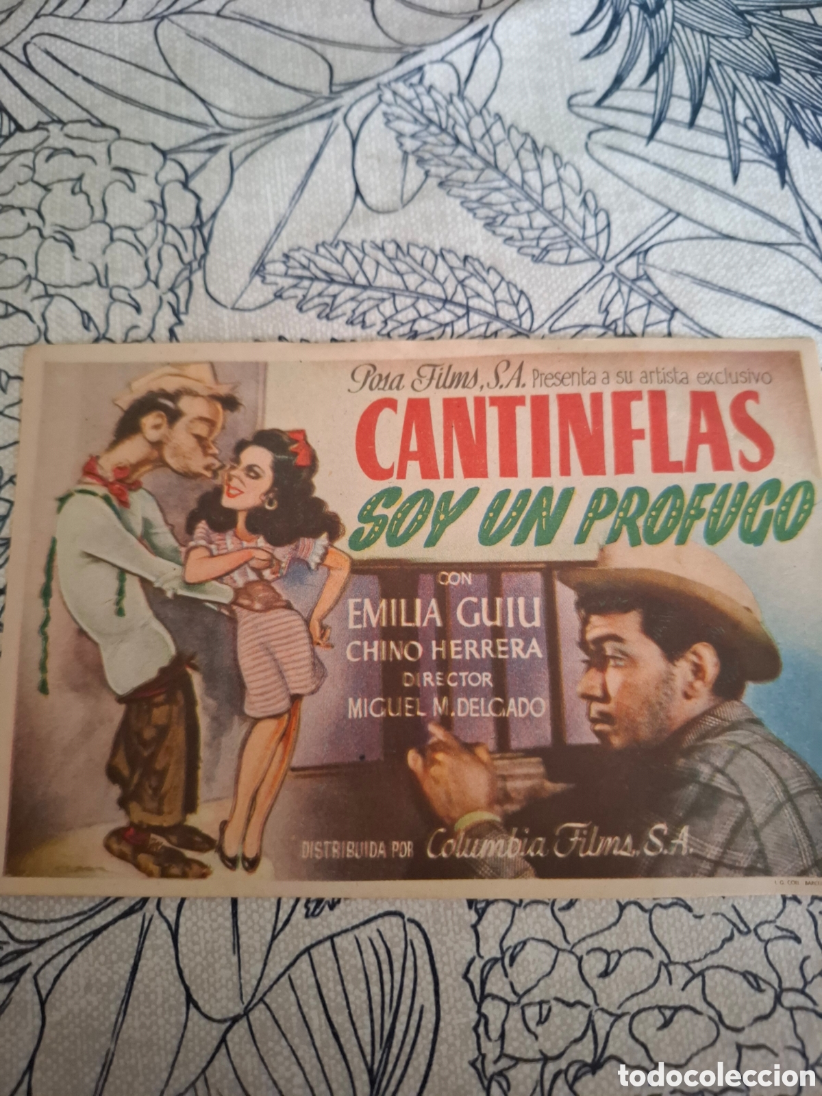 Cine: Programa de cine cantinflas soy un pr&oacute;fugo
