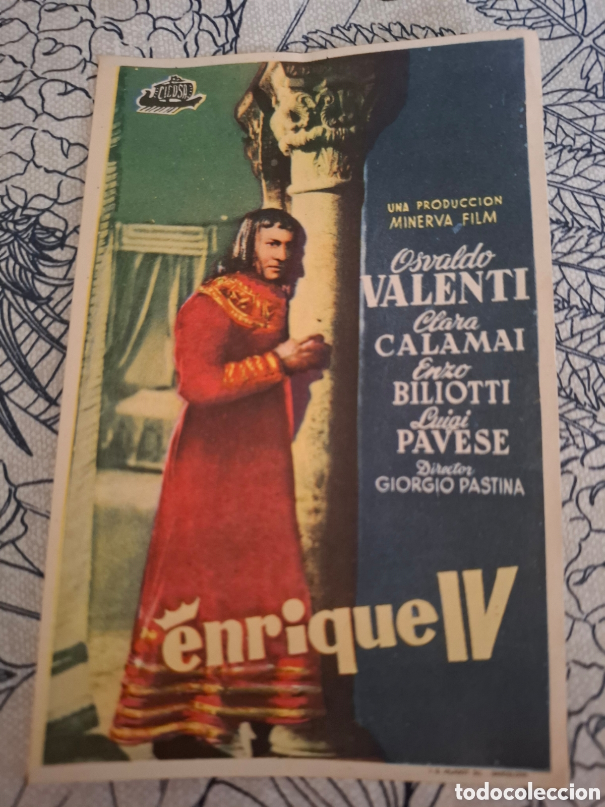 Cine: Programa de cine Enrique IV