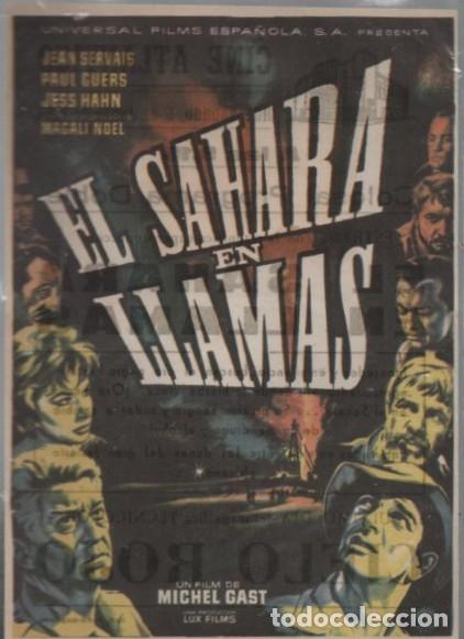 Cine: PROGRAMA DE CINE: EL SAHARA EN LLAMAS PC-11428