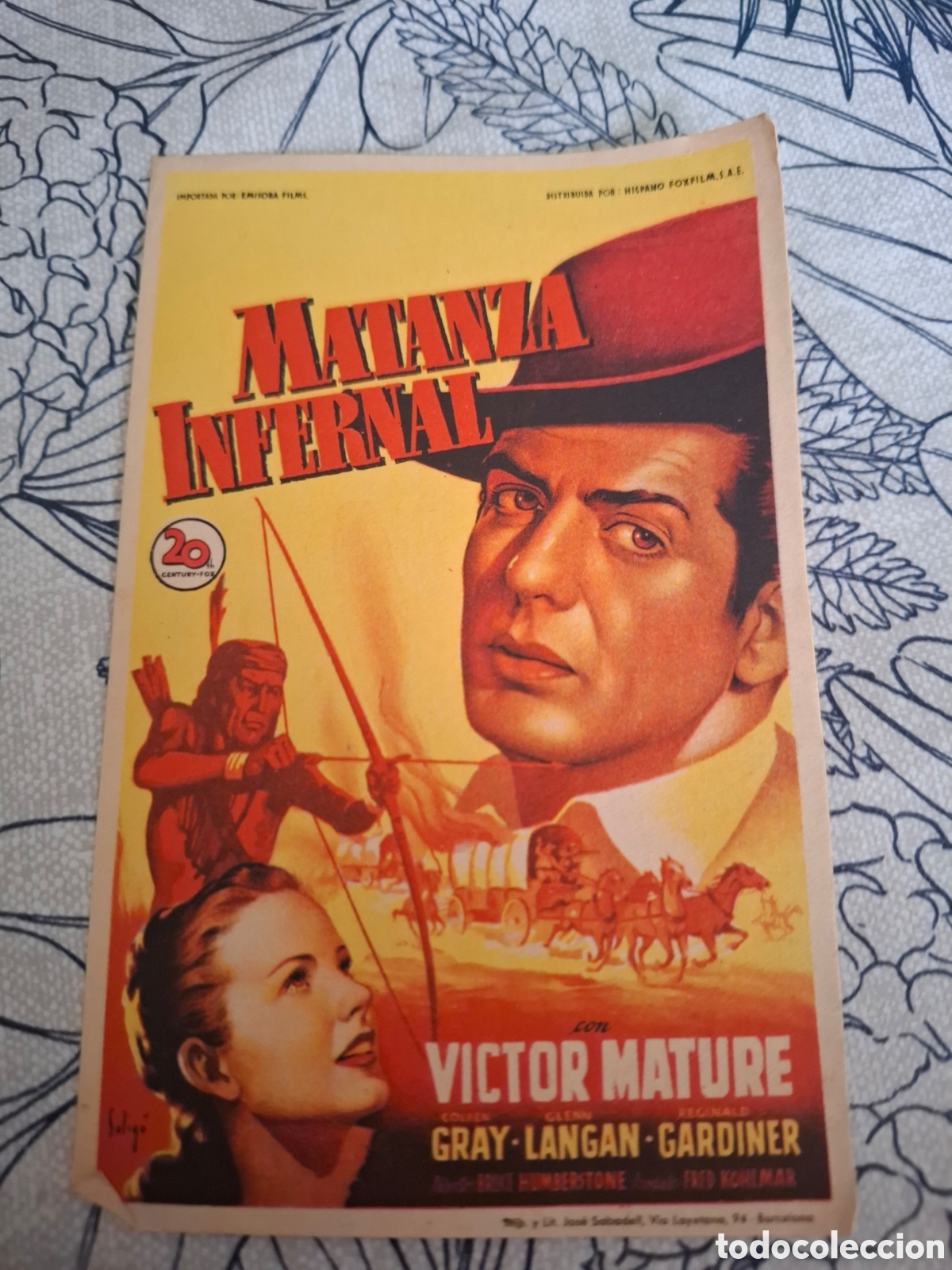 Cine: Programa de cine matanza infernal