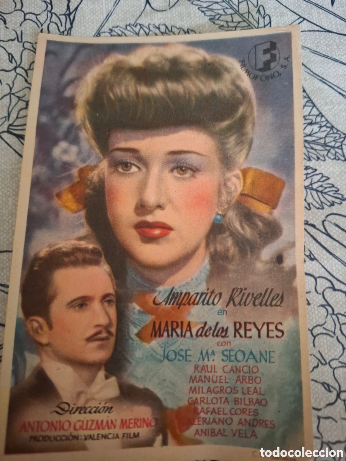 Cine: Programa de cine mar&iacute;a de los reyes