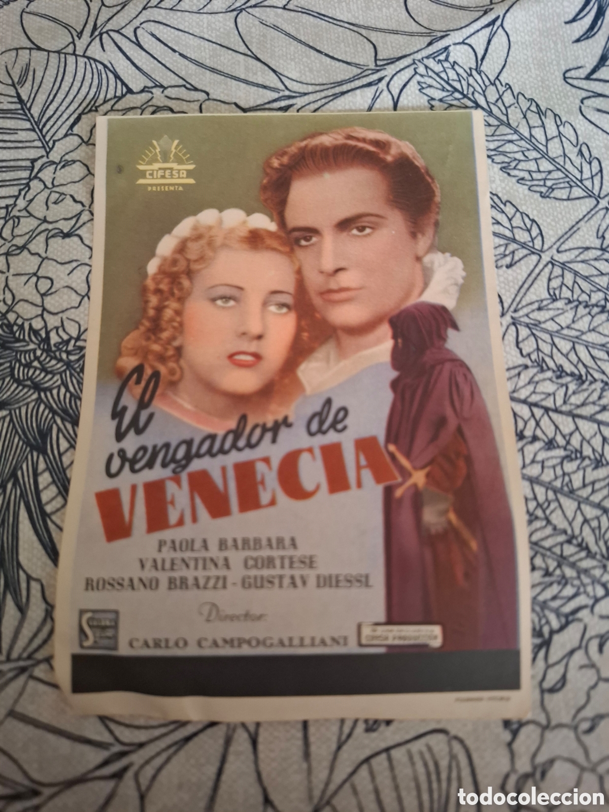 Cine: Programa de cine El vengador de Venecia