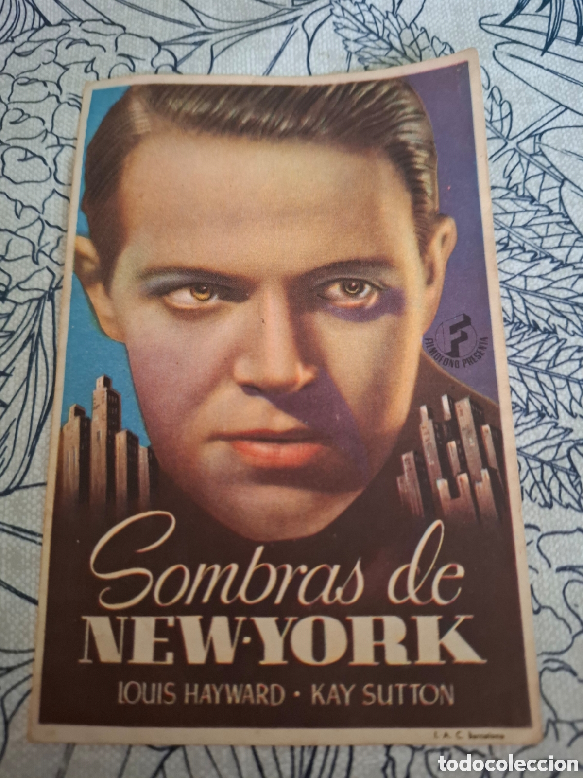 Cinema: Programa de cine Sombras de New York