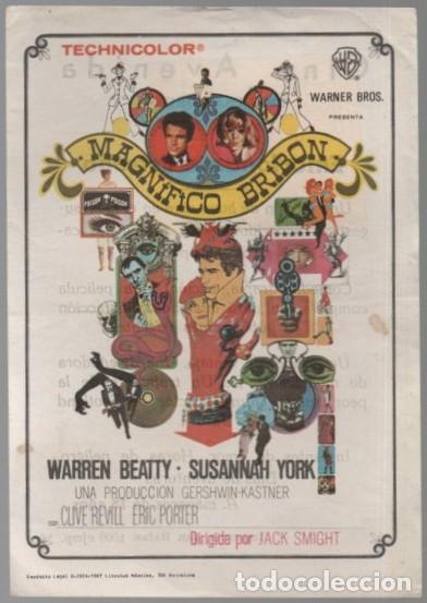 Cine: PROGRAMA DE CINE: MAGNIFICO BRIBON PC-11436