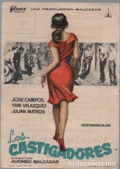 Cine: PROGRAMA DE CINE: LOS CASTIGADORES PC-11446