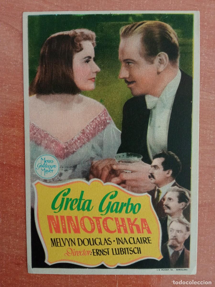 Cine: NINOTCHKA, GRETA GARBO, TEATRO COYANZA, VALENCIA DE DON JUAN, LEON, 1950