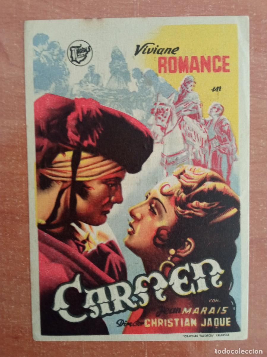Cine: CARMEN, VIVIANE ROMANCE, CINE CAMPOS ELISEOS, GIJON, ASTURIAS