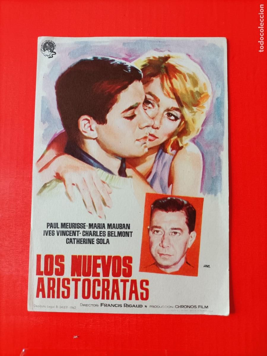 Cine: LOS NUEVOS ARIST&Oacute;CRATAS. PAUL MAURISSE, EST&Aacute; NUEVO. S/P.