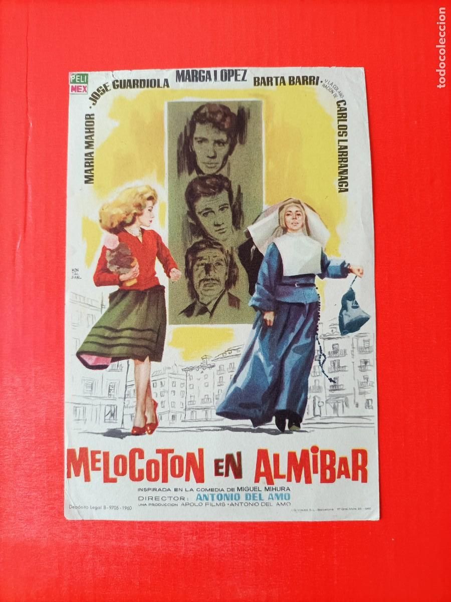 Cine: MELOCOTON EN ALMIBAR. MARGA L&Oacute;PEZ, MAR&Iacute;A MAHOR. EST&Aacute; NUEVO, S/P.