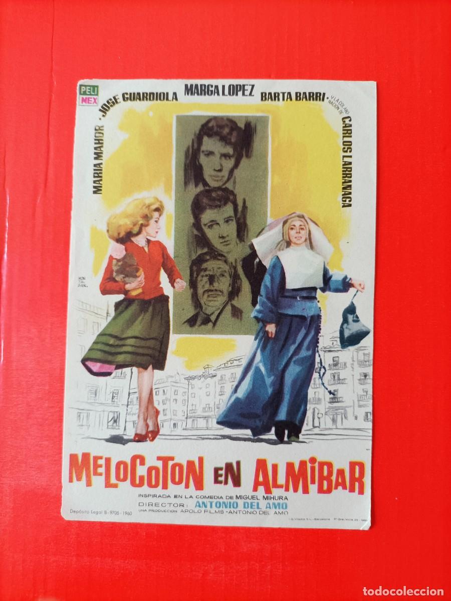 Cine: MELOCOTON EN ALMIBAR. MARGA L&Oacute;PEZ, MAR&Iacute;A MAHOR. EST&Aacute; NUEVO, S/P.
