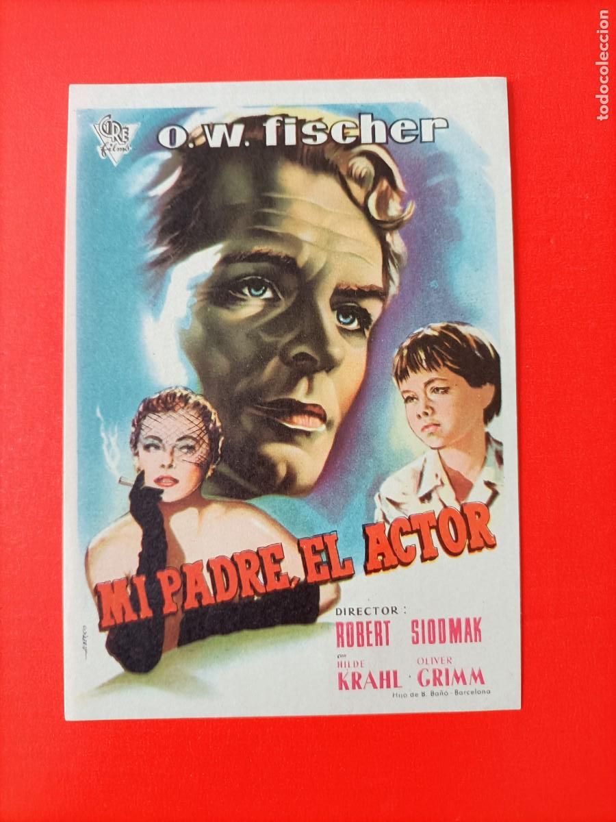 Cine: MI PADRE EL ACTOR. O.W. FISCHER, EST&Aacute; NUEVO. S/P.