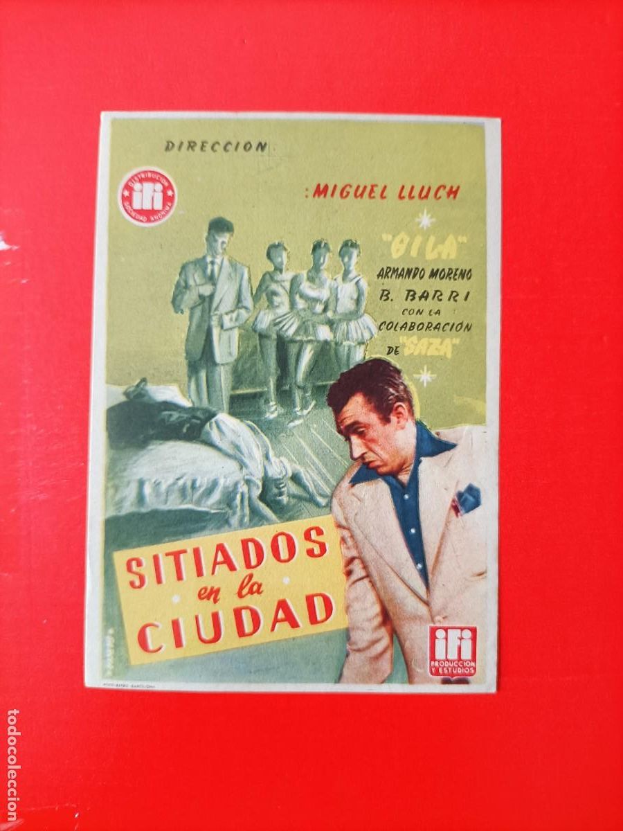 Kino: SITIADOS EN LA CIUDAD. GILA, ARMANDO MORENO, EST&Aacute; NUEVO. S/P.