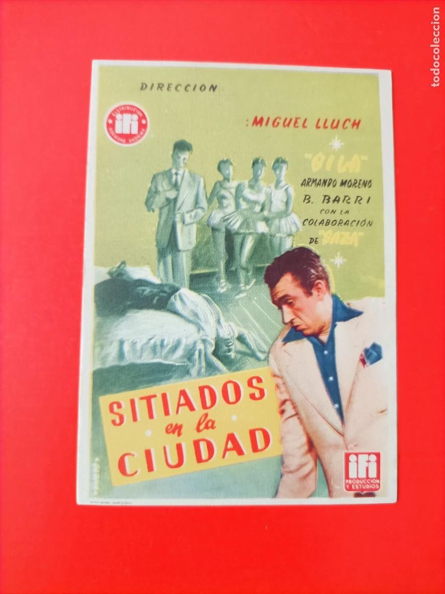 Kino: SITIADOS EN LA CIUDAD. GILA, ARMANDO MORENO, EST&Aacute; NUEVO. S/P.