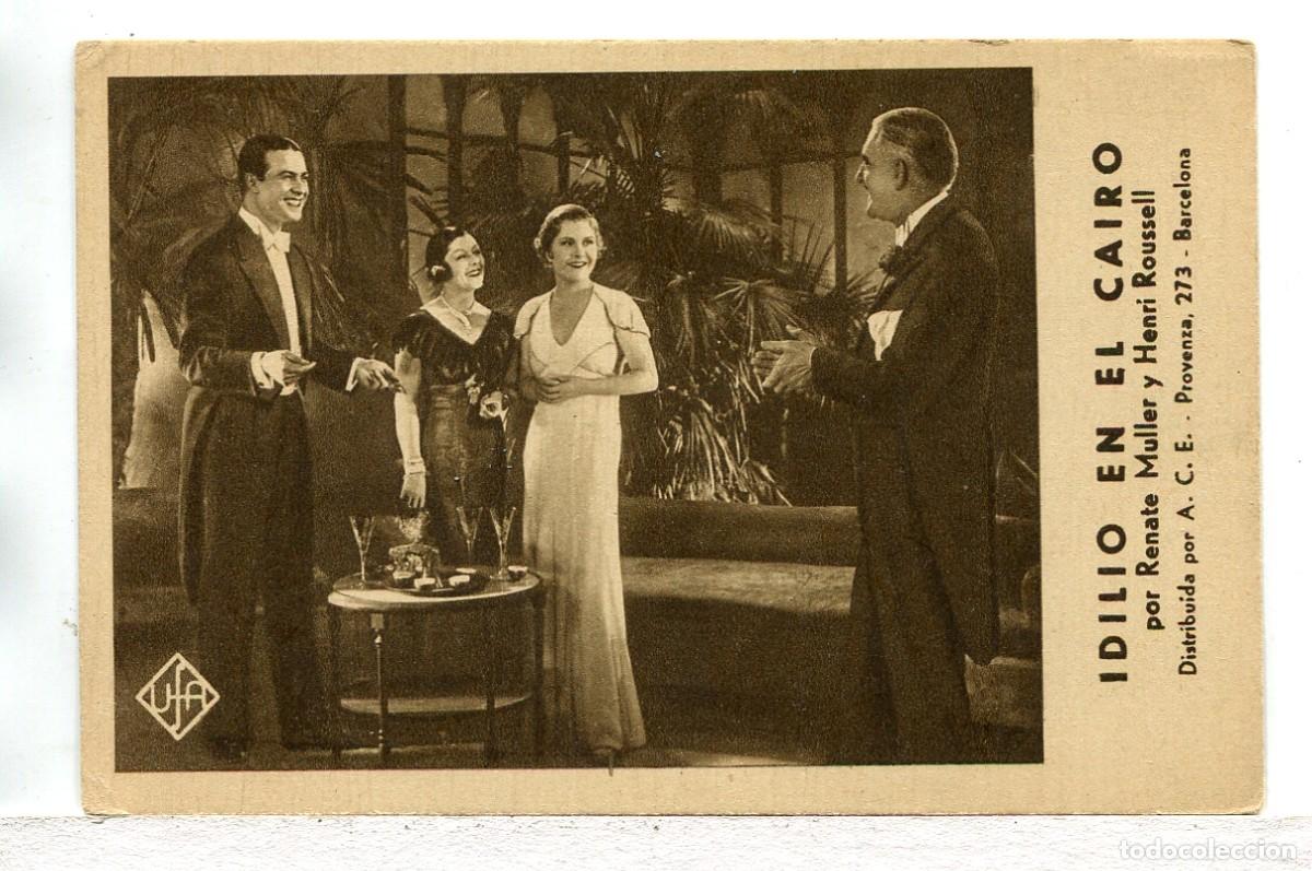 Cine: IDILIO EN EL CAIRO, con Henri Roussell. - Foto 1