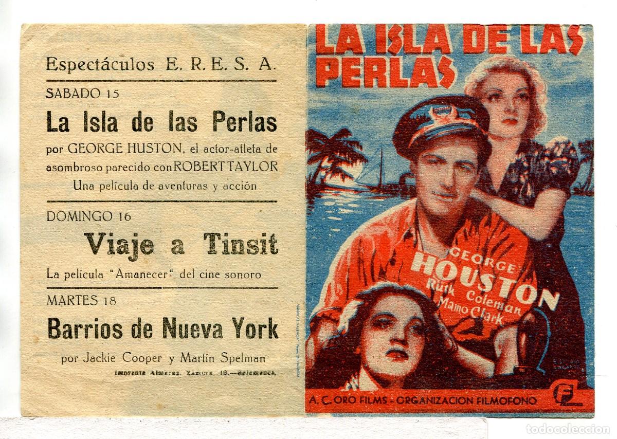 Cine: LA ISLA DE LAS PERLAS, con George Houston. - Foto 1