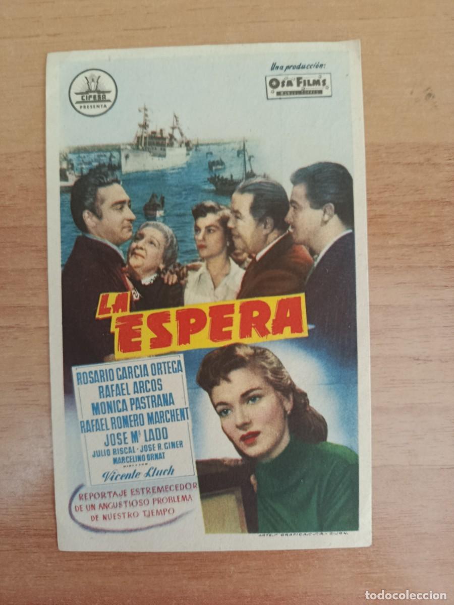  Flyers Publicitaires de films Anciens: TURQ--PROGRAMA DE CINE-- LA ESPERA