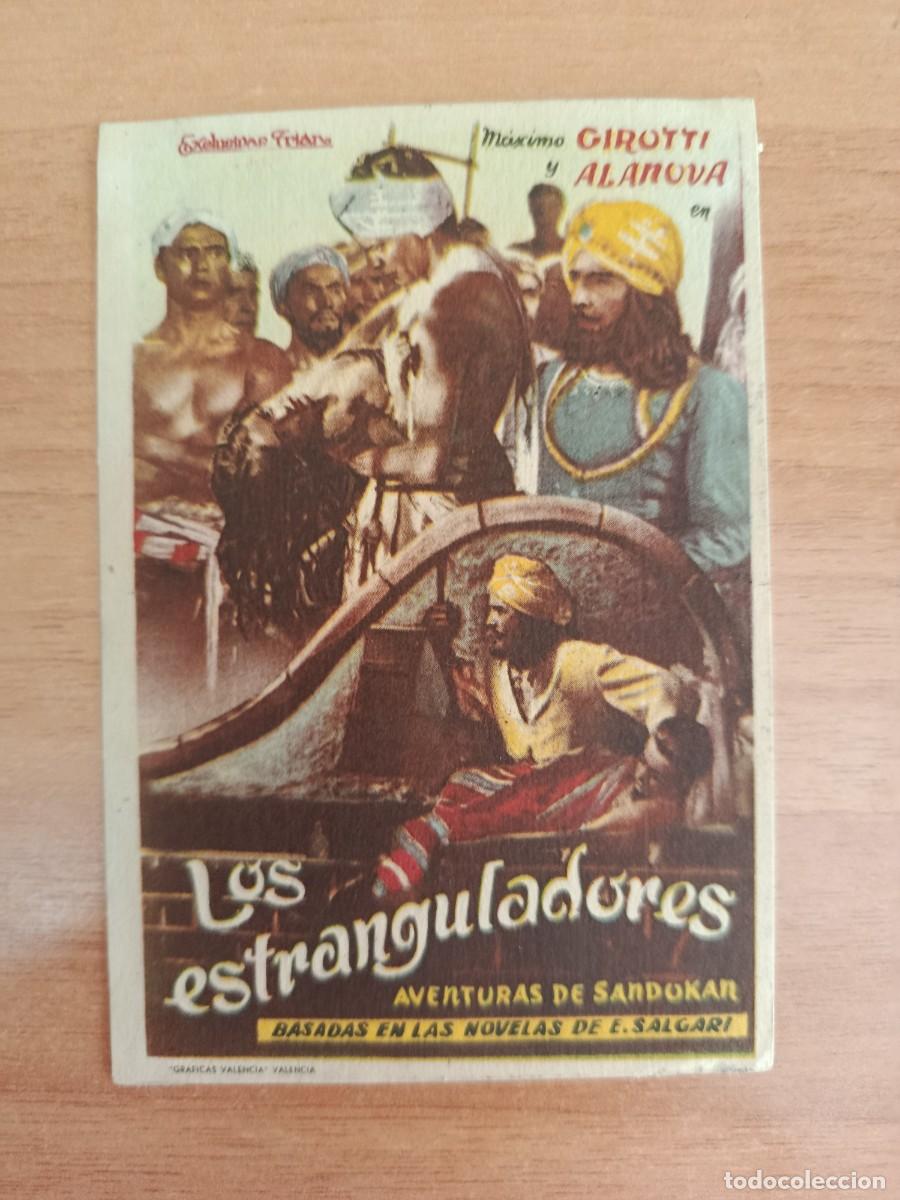  Flyers Publicitaires de films Anciens: TURQ--PROGRAMA DE CINE-- LOS ESTRANGULADORES