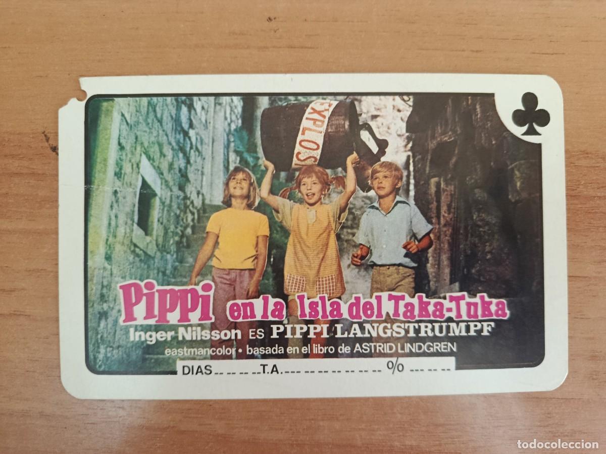  Flyers Publicitaires de films Anciens: TURQ--PROGRAMA DE CINE-- PIPPI EN LA ISLA DE TAKA-TUKA