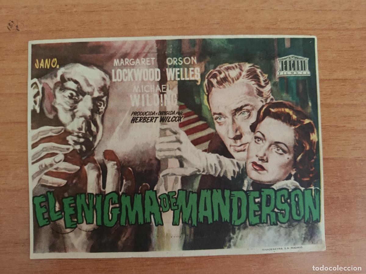 Kino: TURQ--PROGRAMA DE CINE-- EL ENIGMA DE MANDERSON C.T