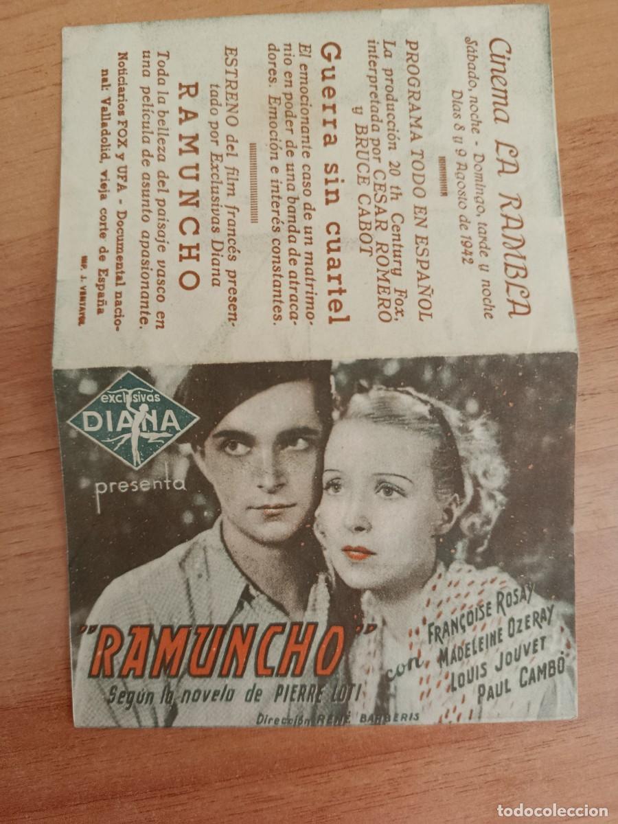 Cine: TURQ--PROGRAMA DE CINE-- RAMUNCHO C.T