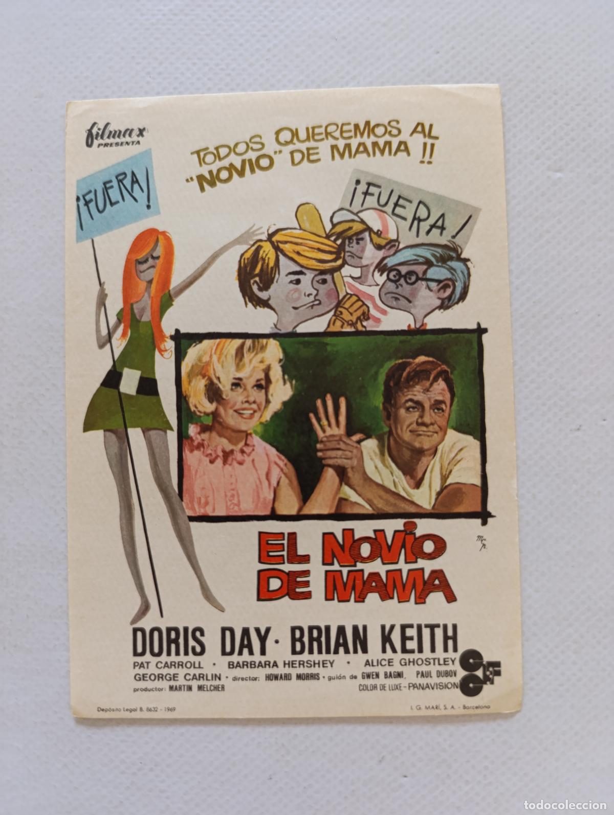 Cine: FOLLETO DE MANO - EL NOVIO DE MAMA - DORIS DAY (150E)