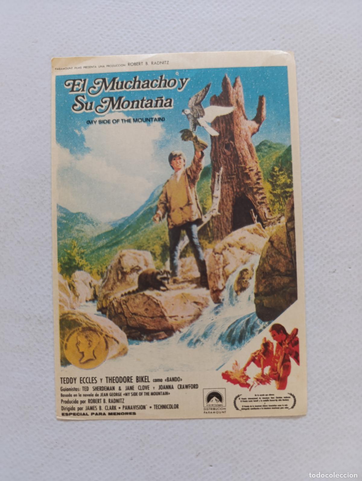 Cine: FOLLETO DE MANO - EL MUCHACHO Y SU MONTA&Ntilde;A (150E) - Foto 1