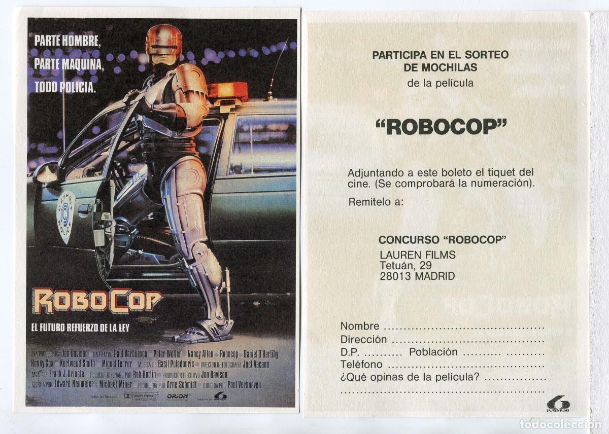 Cine: ROBOCOP, de Paul Verhoeven.