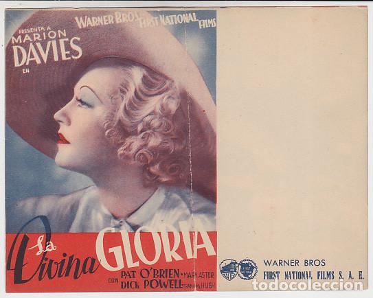 Cine: LA DIVINA GLORIA (doble sin publicidad)