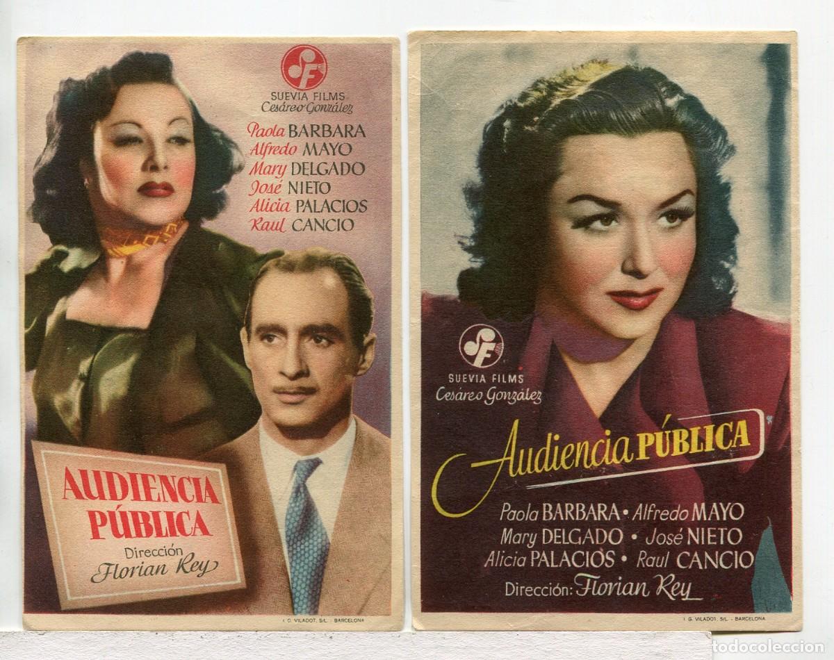Cine: AUDIENCIA P&Uacute;BLICA, con Alfredo Mayo. - Foto 1
