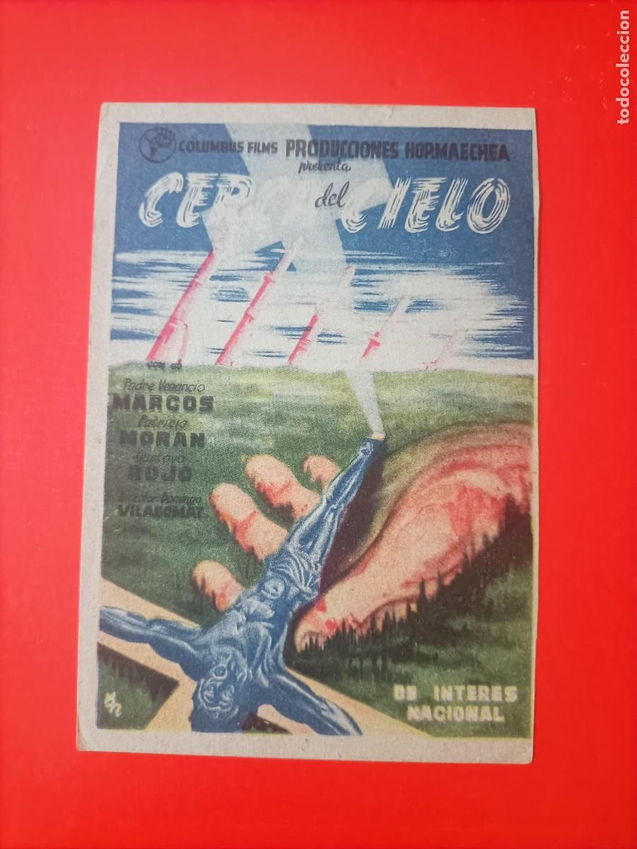 Cine: CERCA DEL CIELO. C/P. GRAN ALB&Eacute;NIZ, EST&Aacute; NUEVO. PADRE VENANCIO MARCOS.