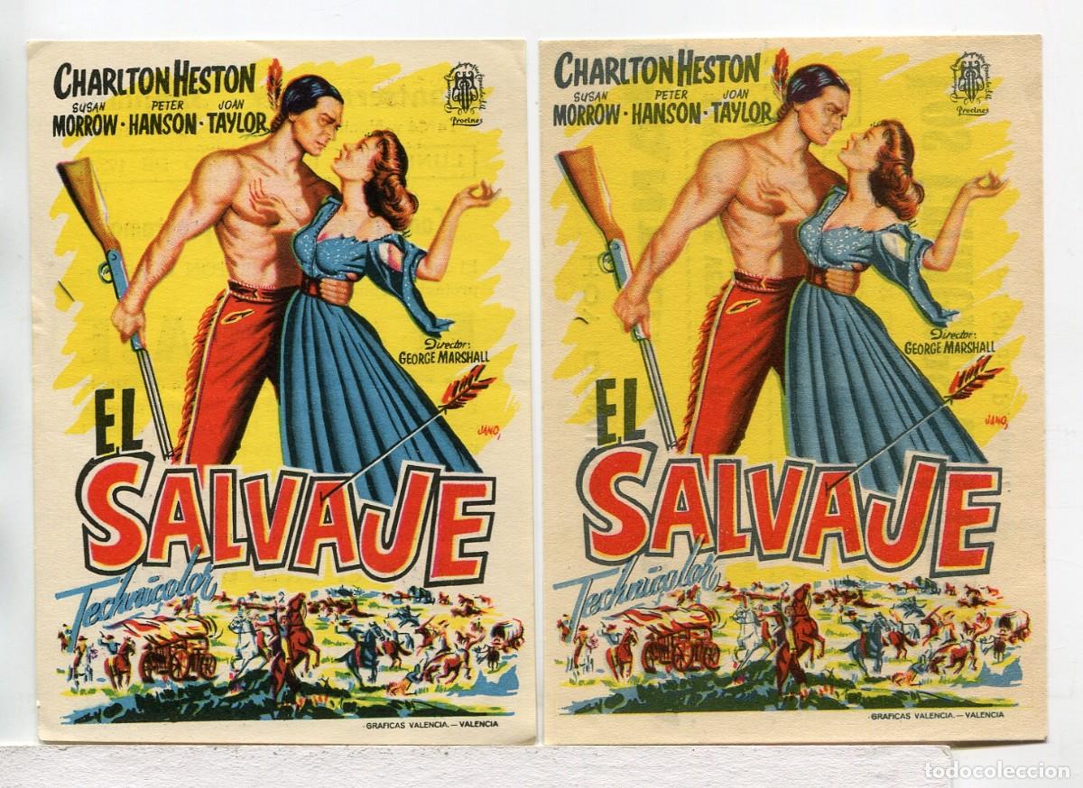 Cine: EL SALVAJE, con Charlton Heston.