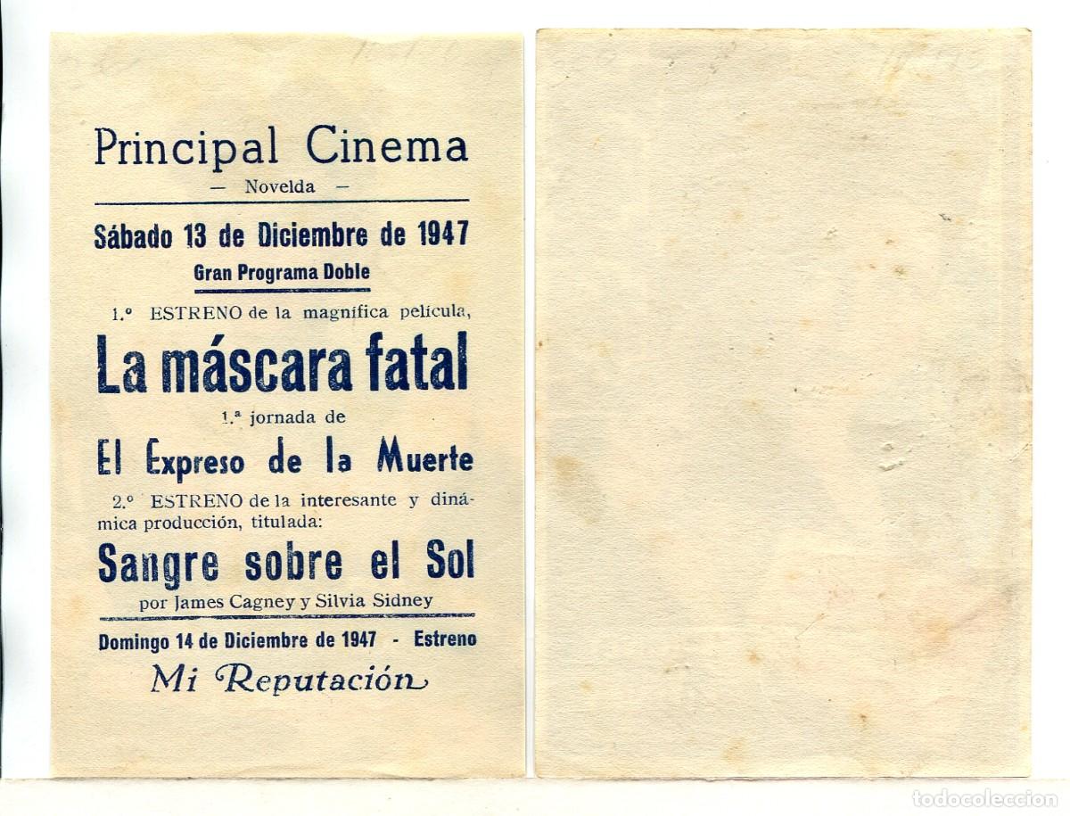 Cine: SANGRE SOBRE EL SOL, con James Cagney. - Foto 2