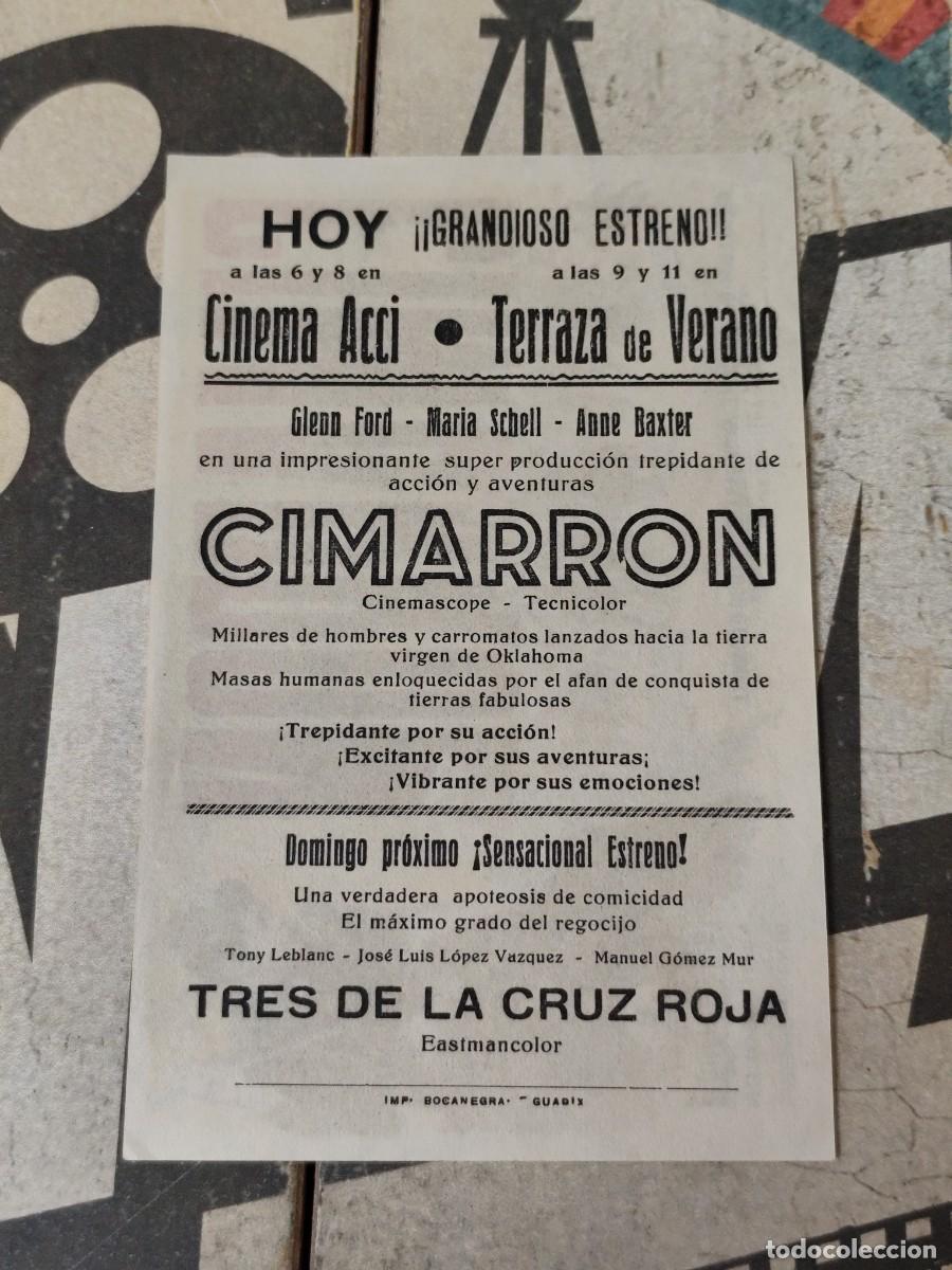 Cine: Cimarr&oacute;n con publicidad Cinema Acci Guadix - Foto 2