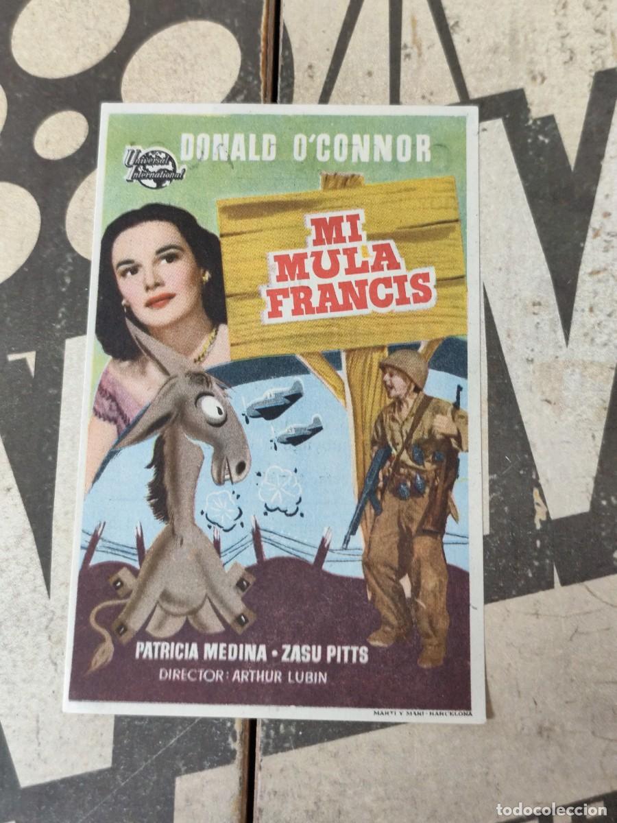 Cine: Mi mula Francis con publicidad Cinema Acci Guadix