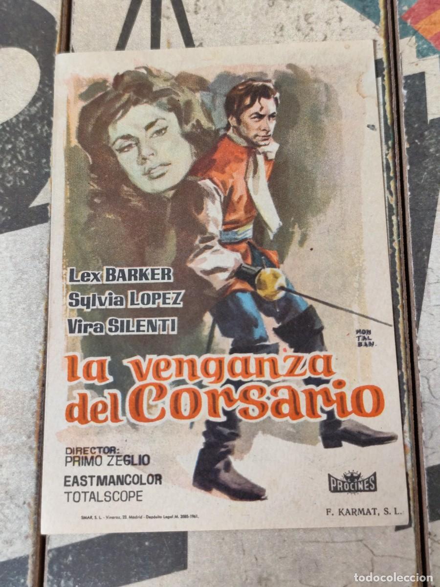 Cine: La venganza del corsario con publicidad Cine Liceo Rute