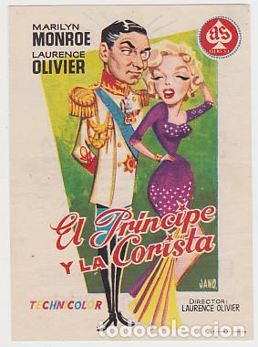 Cine: EL PR&Iacute;NCIPE Y LA CORISTA (con publicidad)