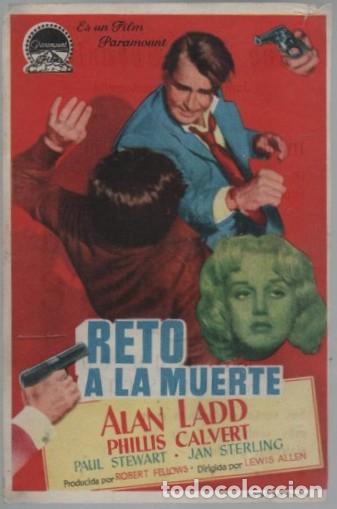 Cinema: PROGRAMA DE CINE: RETO A LA MUERTE PC-11457